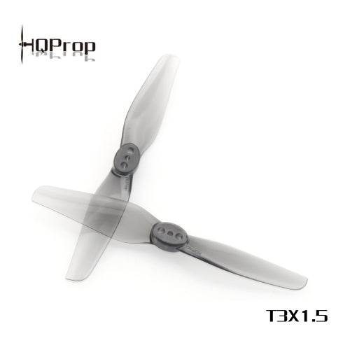 HQ Durable Prop T3X1.5 Grey (2CW+2CCW)-Poly Carbonate - Rising Sun FPV