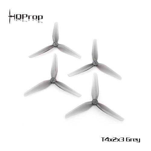 HQ Durable Prop T4X2X3 Grey (2CW+2CCW)-Poly Carbonate - Rising Sun FPV