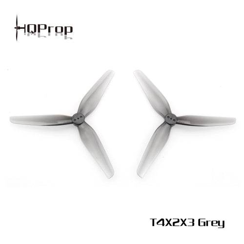 HQ Durable Prop T4X2X3 Grey (2CW+2CCW)-Poly Carbonate - Rising Sun FPV