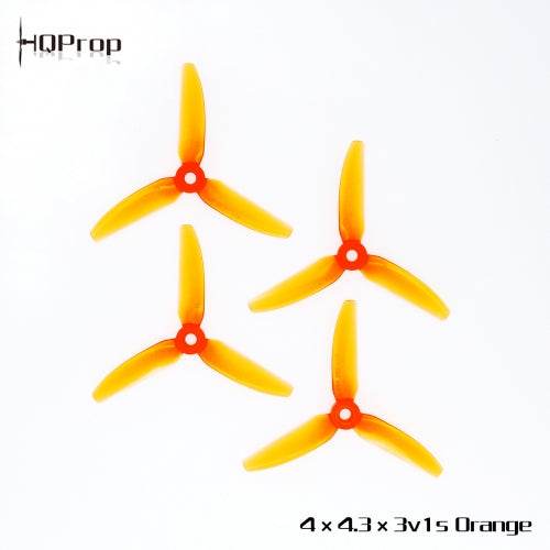 HQ Durable Prop 4X4.3X3V1S (2CW+2CCW)-Poly Carbonate - Rising Sun FPV