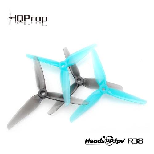 HeadsUp Racing Prop R38 (2CW+2CCW)-Poly Carbonate - Rising Sun FPV