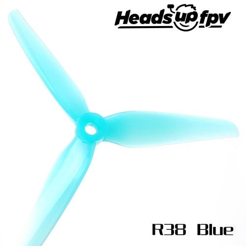 HeadsUp Racing Prop R38 (2CW+2CCW)-Poly Carbonate - Rising Sun FPV