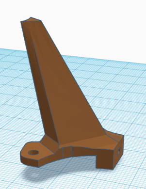 Sendstorm Lite Rear fin only v1.1 - Rising Sun FPV