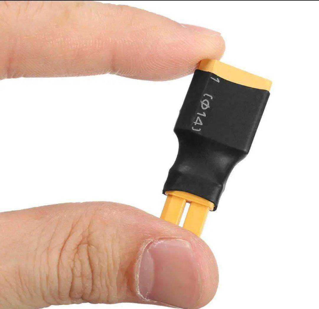 XT60 Male to XT30 Female (Used to charge a XT60 Lipo in a XT30 Port) - Rising Sun FPV