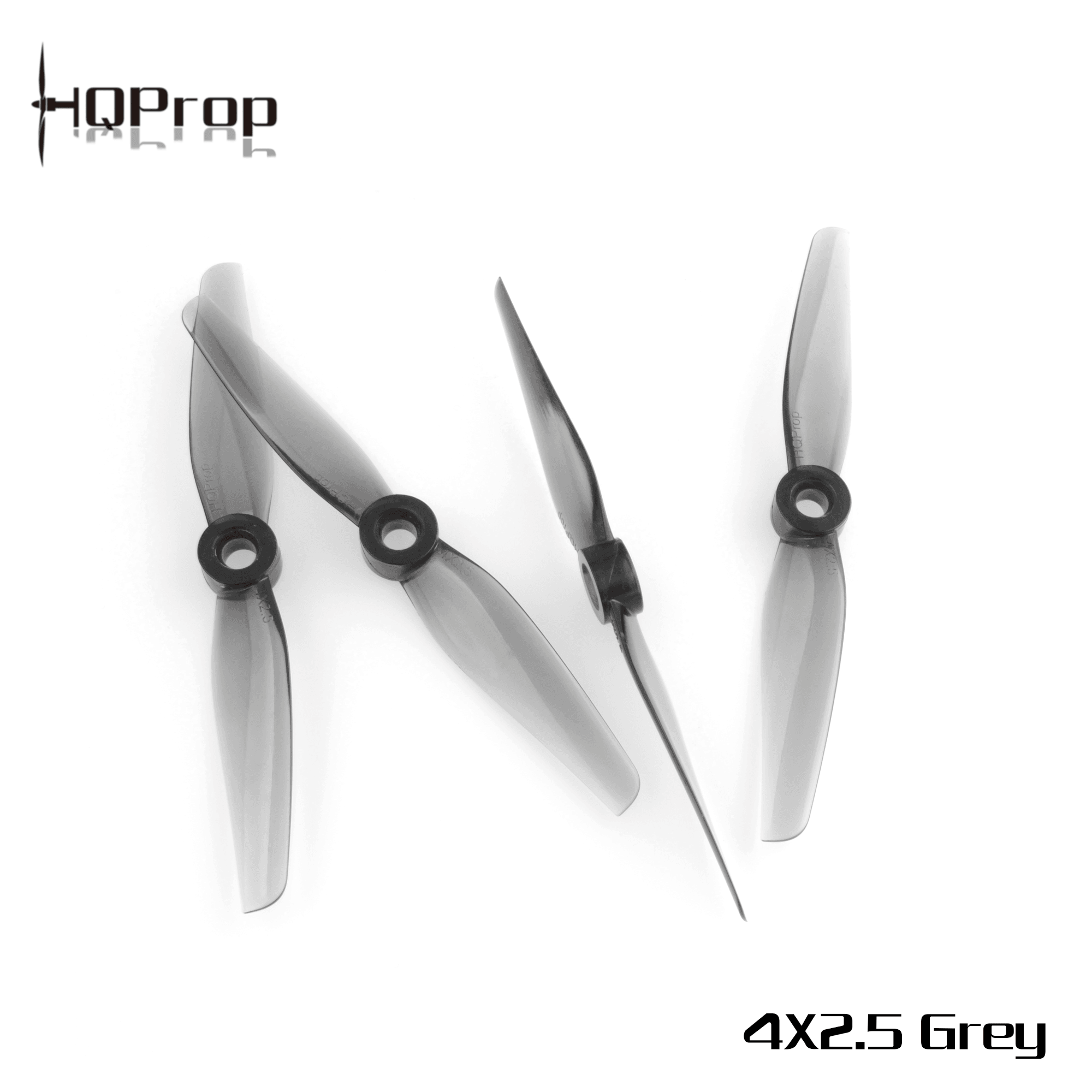 HQ Durable Prop 4X2.5Grey (2CW+2CCW)-Poly Carbonate - Rising Sun FPV