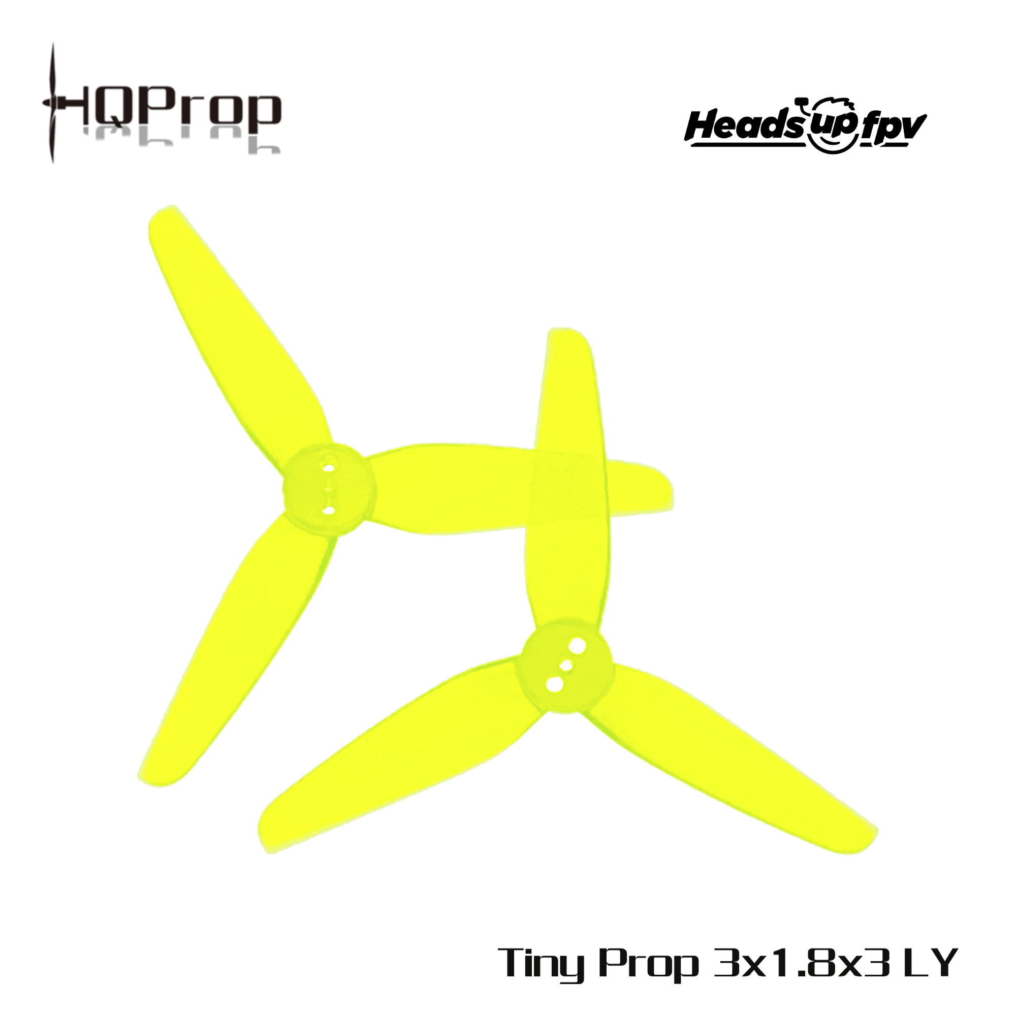 HQProp T3X1.8X3(2CW+2CCW)-Poly Carbonate-1.5MM - Rising Sun FPV