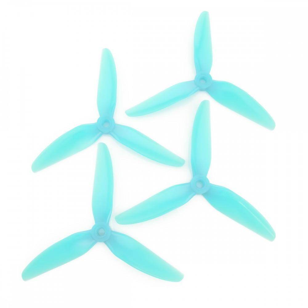 HQ Durable Prop 5.1x4.1x3 Tri Blade POPO Propellers CW/CCW 1 Pack (4 Pieces) - Rising Sun FPV