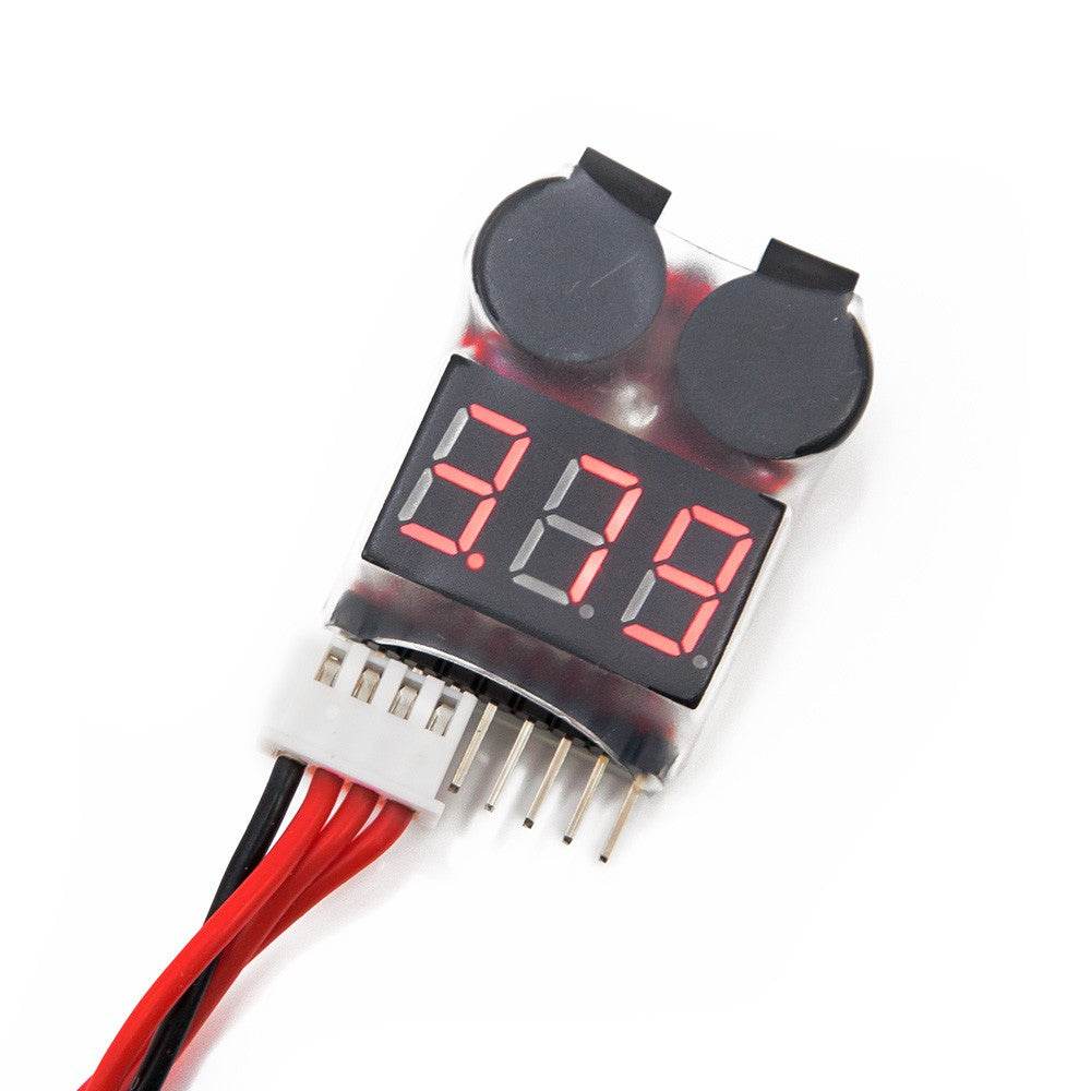 1-8S Lipo Battery Voltage Tester / Low Voltage Buzzer Alarm - Rising Sun FPV