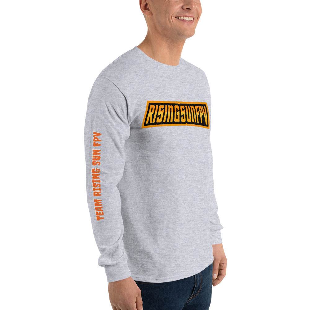 Men’s Long Sleeve Shirt - Rising Sun FPV