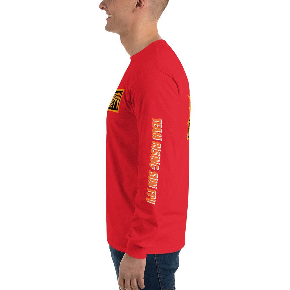 Men’s Long Sleeve Shirt - Rising Sun FPV