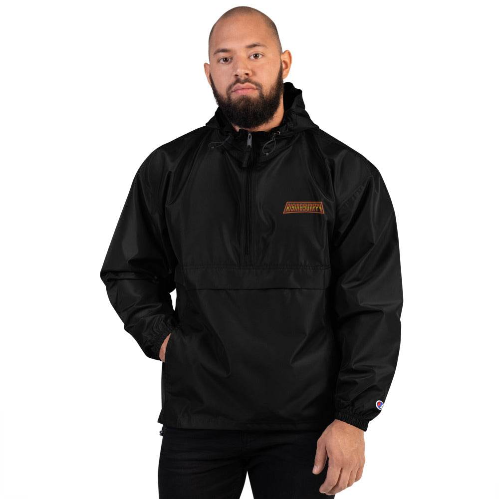 Embroidered Champion Packable Jacket - Rising Sun FPV