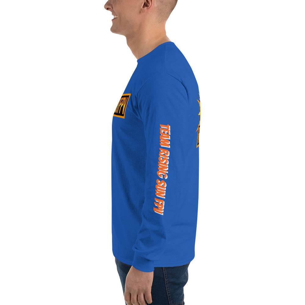 Men’s Long Sleeve Shirt - Rising Sun FPV