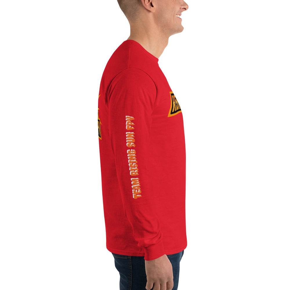Men’s Long Sleeve Shirt - Rising Sun FPV