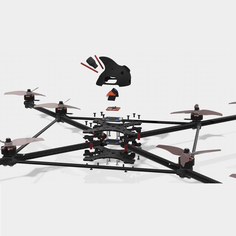 OctoFAERRY frame - Rising Sun FPV