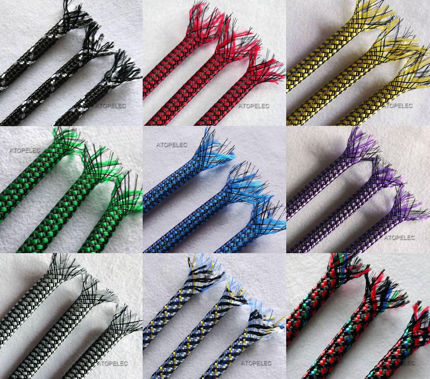 Expandable Sleeving Cable ESC/Motor Wire Sheath 8MM Wide - 1m - Rising Sun FPV