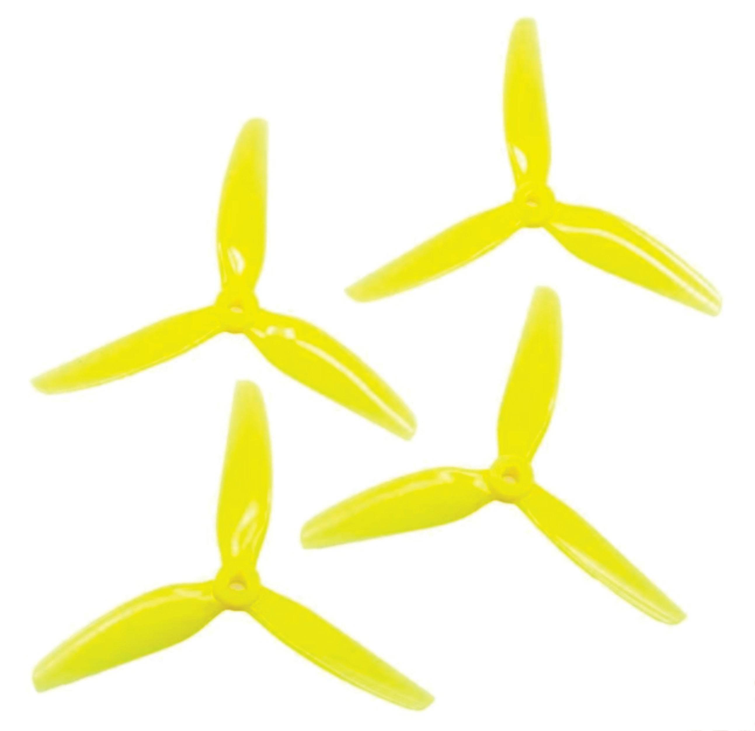 HQ Durable Prop 5.1x4.1x3 Tri Blade POPO Propellers CW/CCW 1 Pack (4 Pieces) - Rising Sun FPV