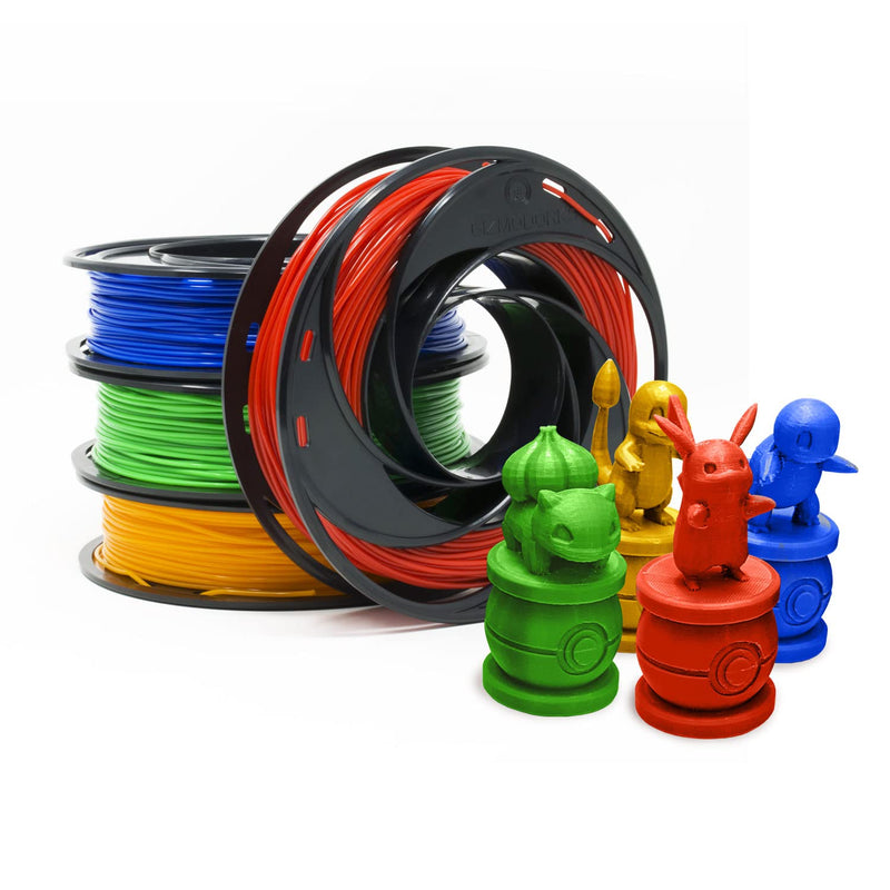 3D printing filament types and uses.
