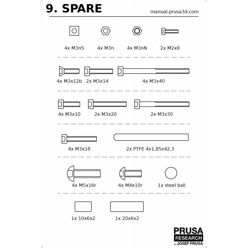 3D Printer Spare Parts - Rising Sun FPV