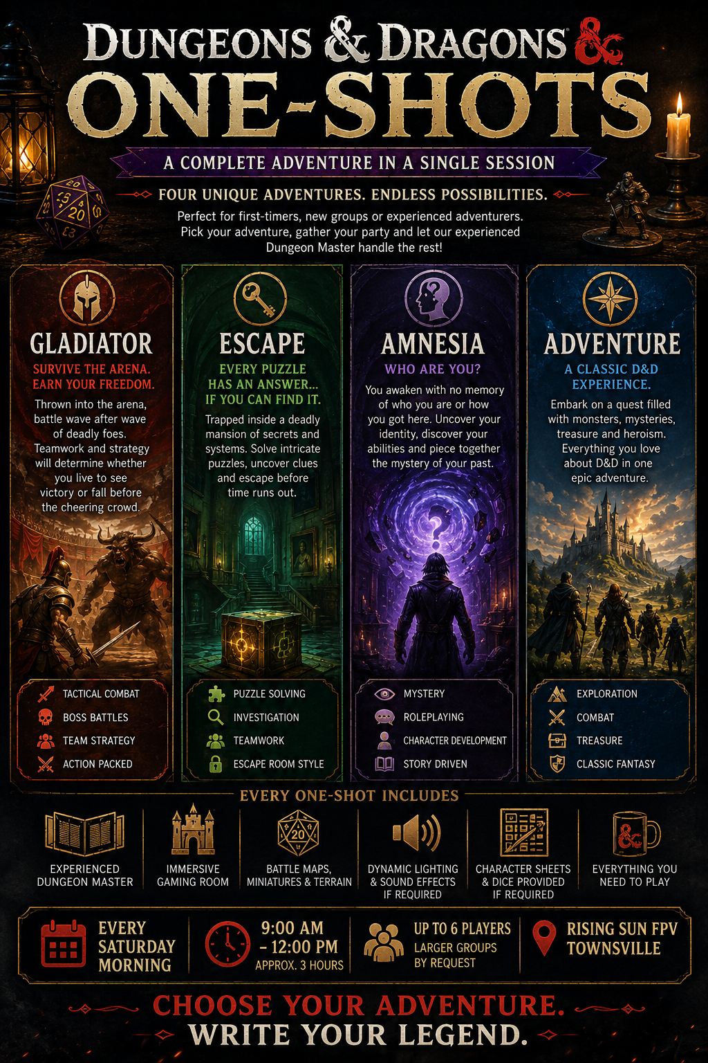 Dungeons & Dragons One-Shots