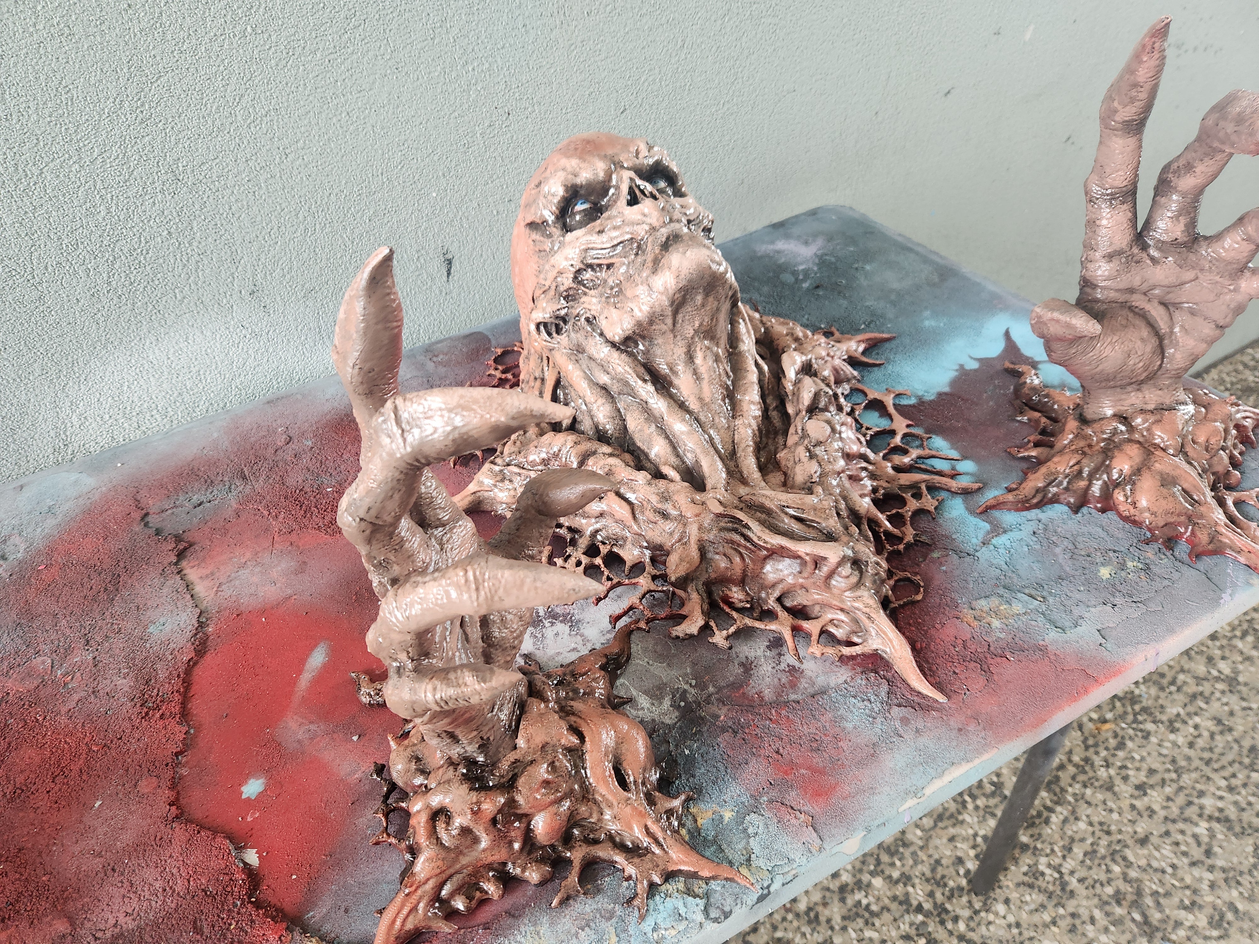 3-Piece Wall-Mounted Vecna Statue – Stranger Things Inspired Horror Display