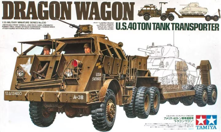 Dragon Wagon U.S. 40 Ton Tank Transporter Tamiya | No. 35230 | 1:35