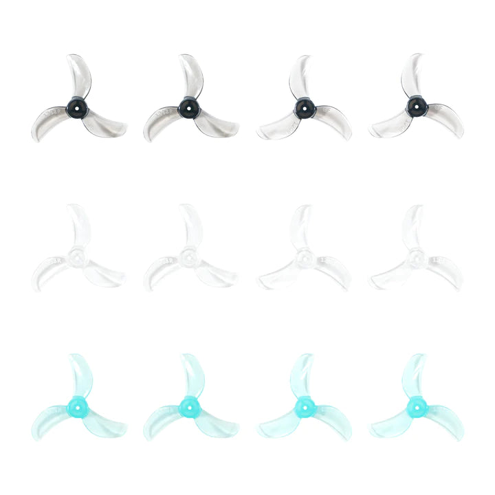 Gemfan 1208 3-blade Propellers(0.8mm/1.0mm Shaft) - Rising Sun FPV