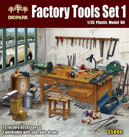 Factory Tools Set 1 Diopark | No. DP35006 | 1:35