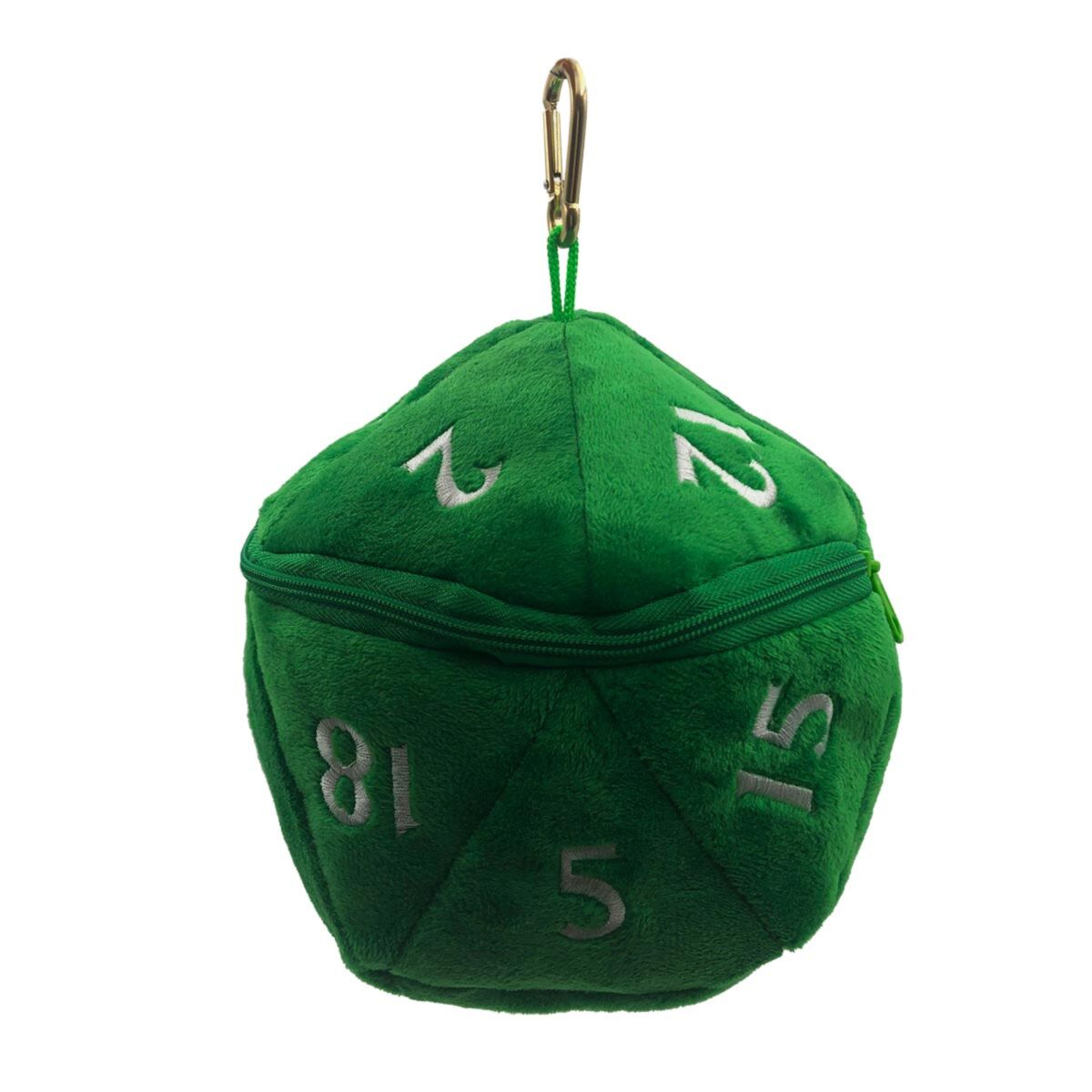 Ultra Pro: UP15758 D20 Plush Dice Bag Green