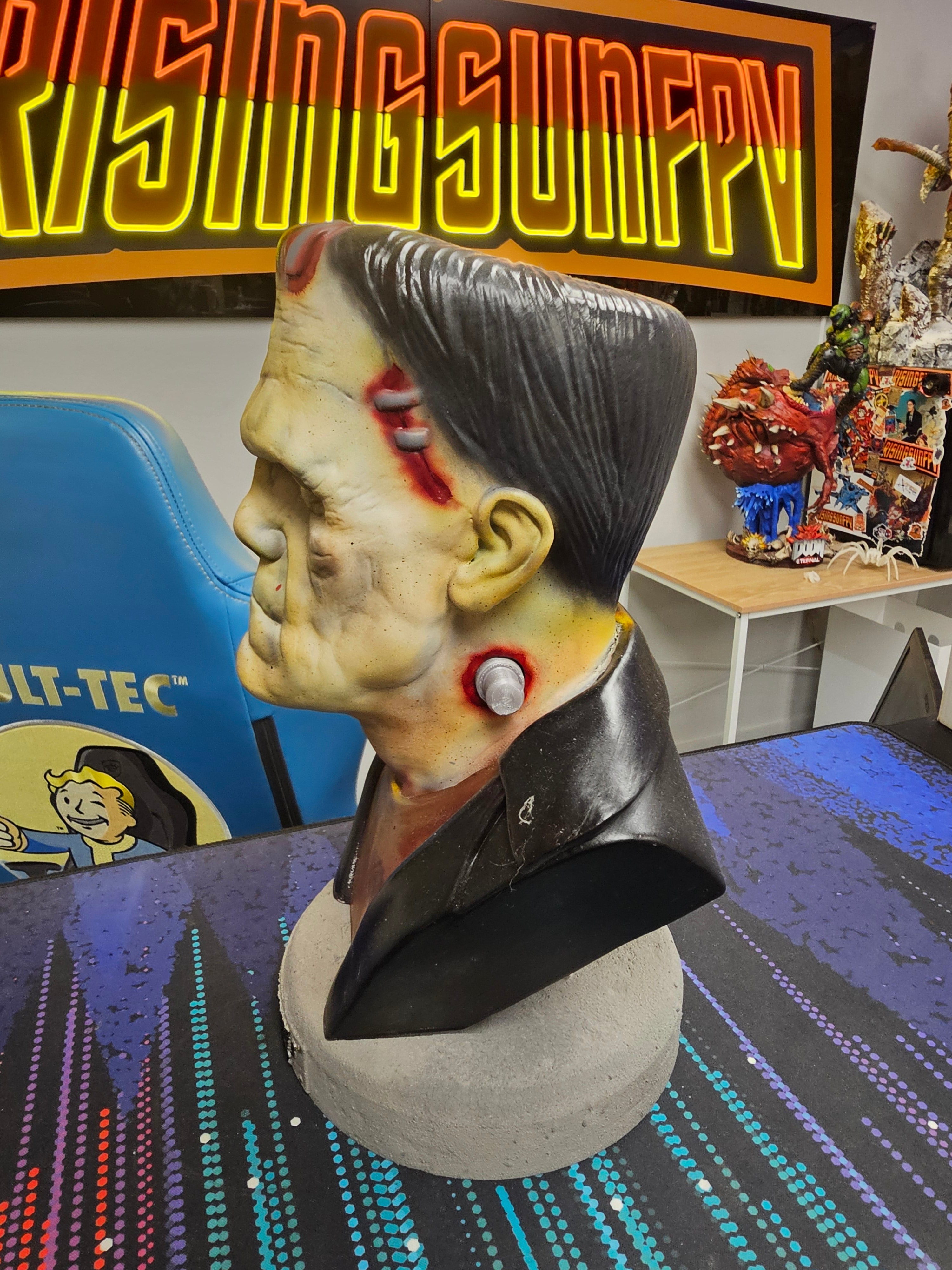 Painted Frankenstein Bust - Rising Sun FPV