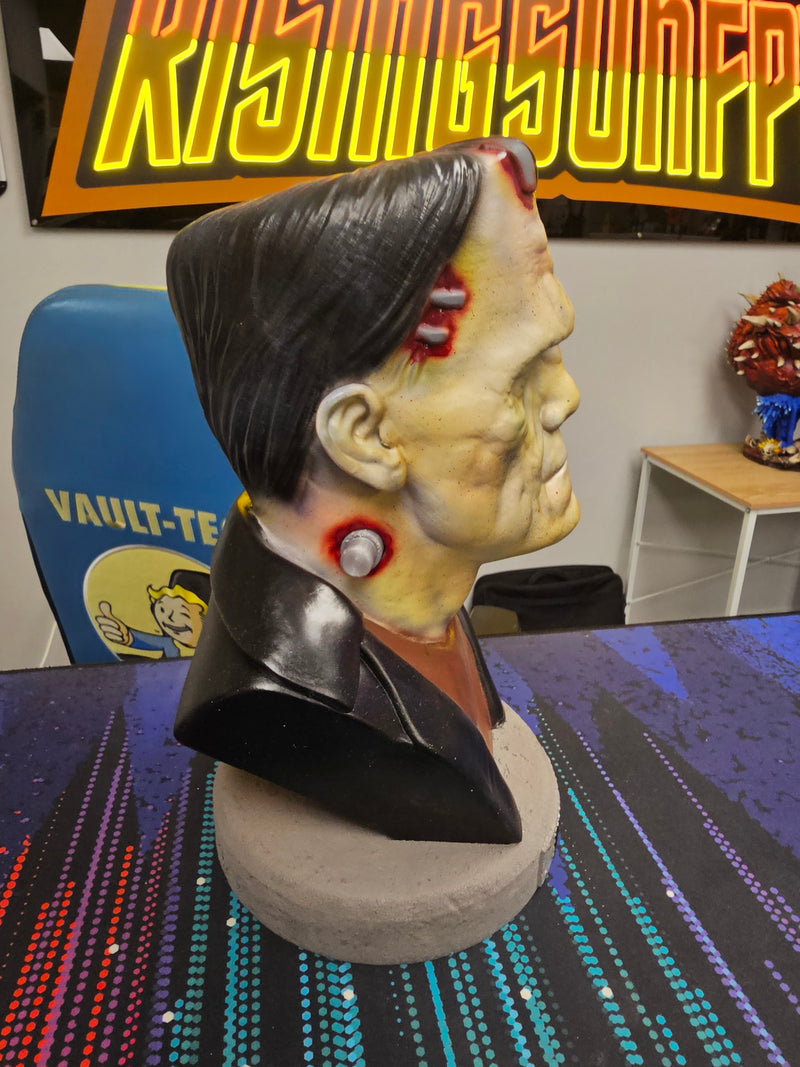 Painted Frankenstein Bust