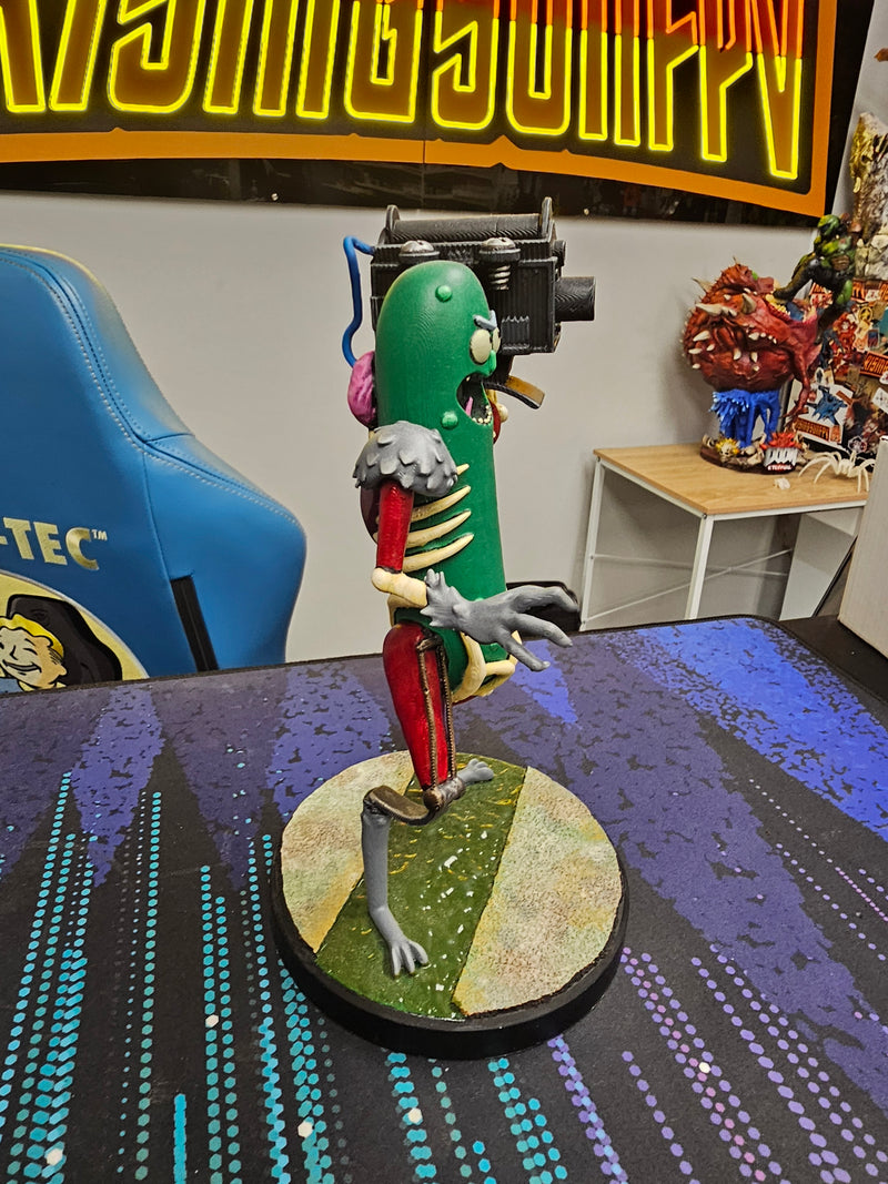 Pickle Rick Centrepiece Statue from Rick and Morty