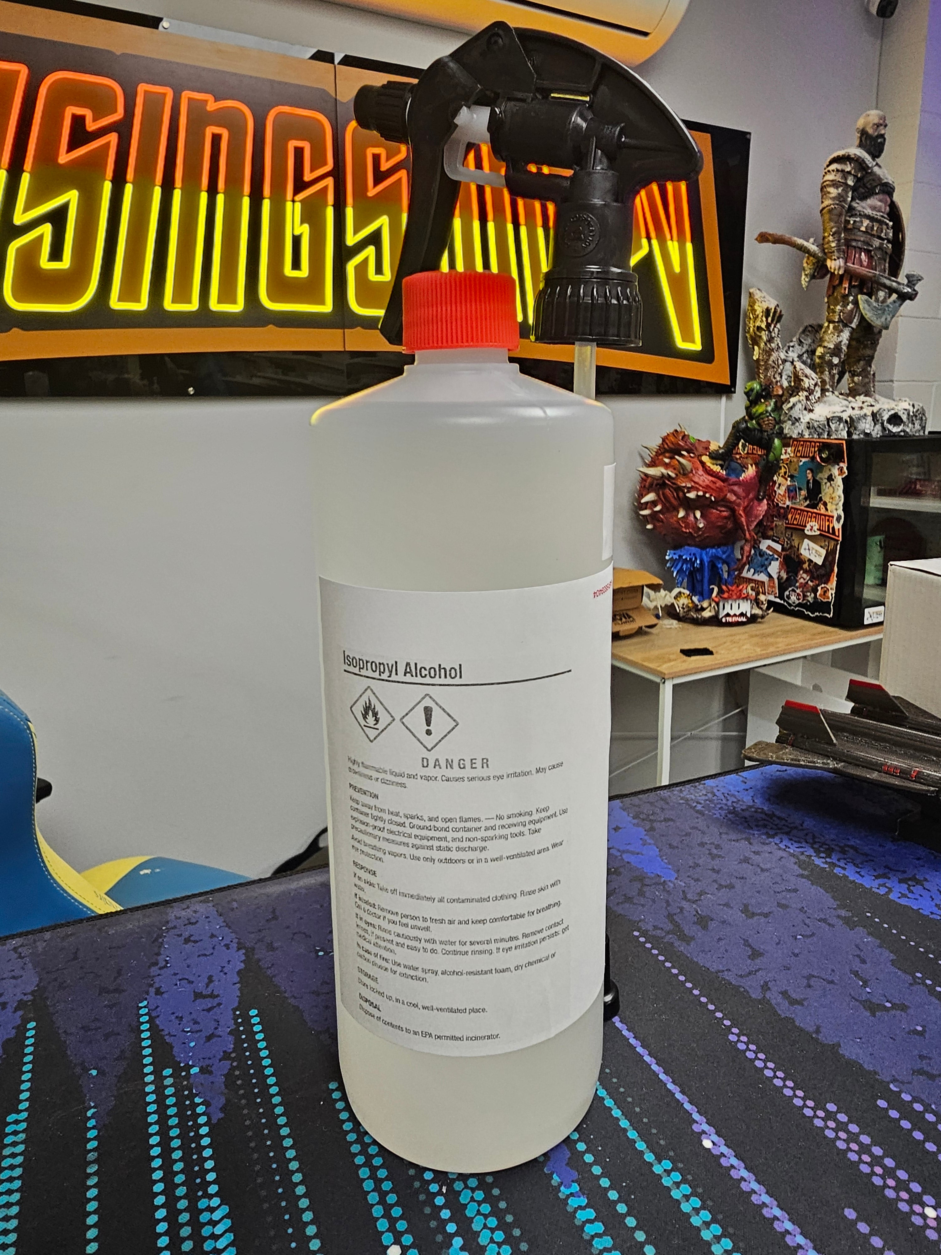 Isopropyl Alcohol 750ml with Hi-flow spray nozzle. - Rising Sun FPV