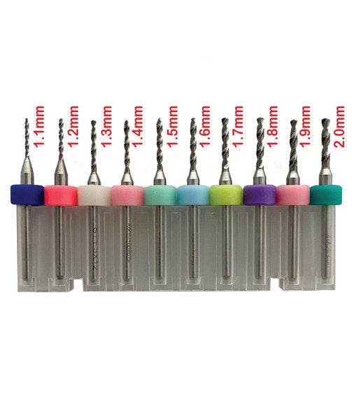 TUNGSTEN MICRO DRILL BIT SET W/HANDLE 31 PIECE - Rising Sun FPV