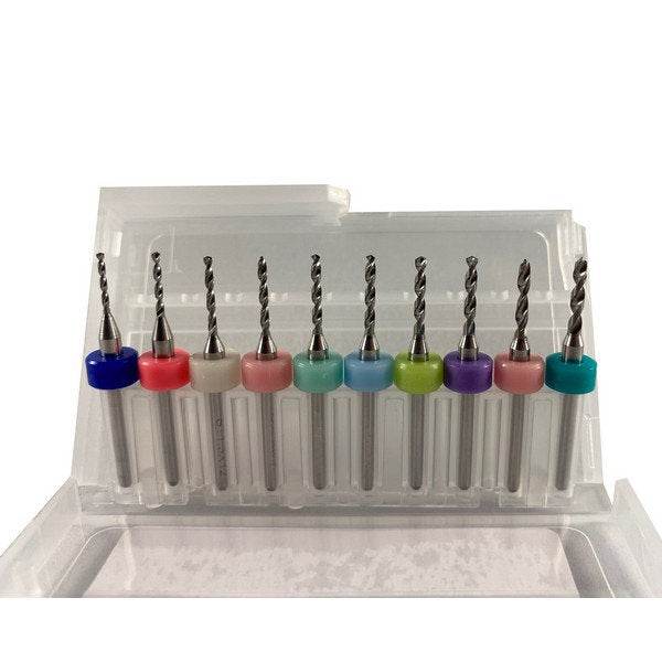 TUNGSTEN MICRO DRILL BITS 1.1MM - 2.0MM - Rising Sun FPV