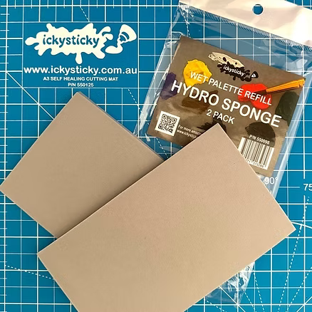 Icky Sticky HYDRO SPONGE REFILL 2PK