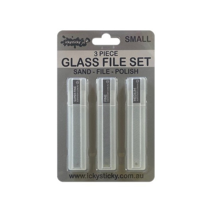 Icky Sticky GLASS FILE SET