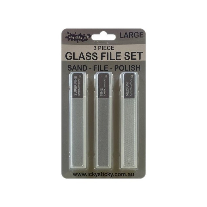Icky Sticky GLASS FILE SET