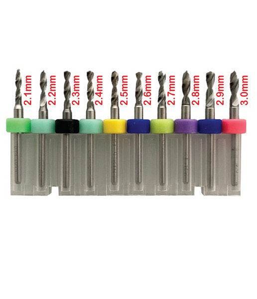 TUNGSTEN MICRO DRILL BIT SET W/HANDLE 31 PIECE - Rising Sun FPV