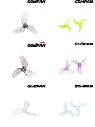 Gemfan 31mm 1219S PC 3 Blade 1mm - Rising Sun FPV