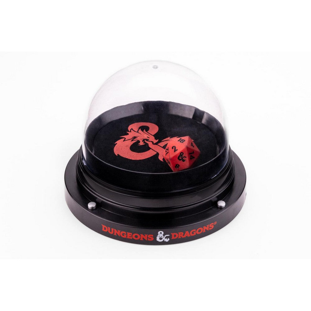 Fanroll: D&D Orb of Possibility Dice Roller with Silicone d20 (removable lid)