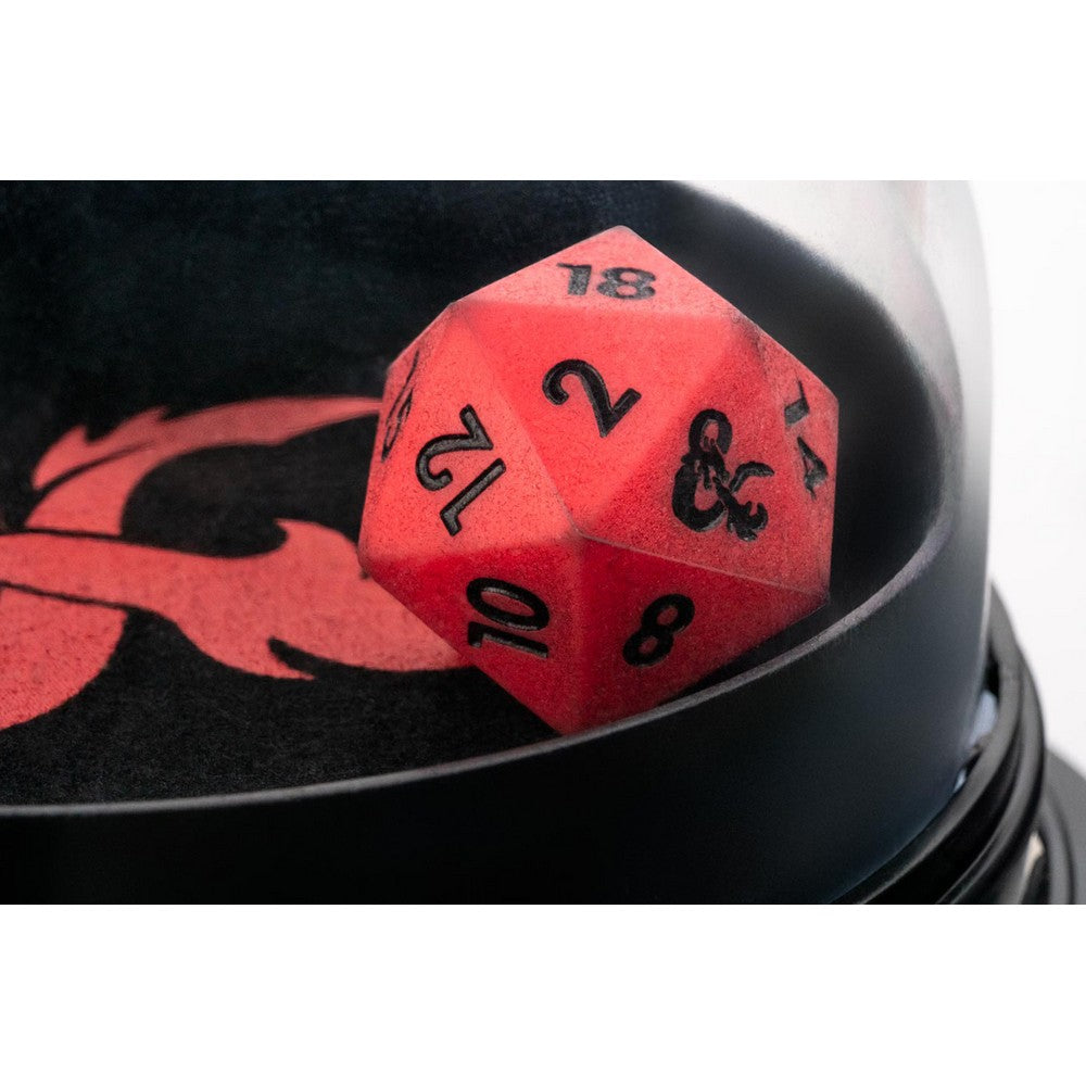 Fanroll: D&D Orb of Possibility Dice Roller with Silicone d20 (removable lid)