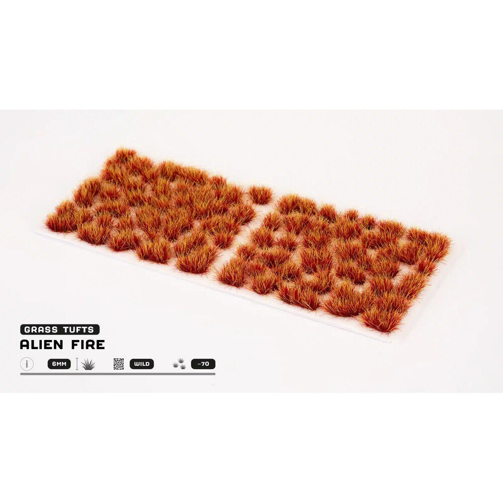 Gamers Grass - Grass Tufts - Alien Tufts - Alien Fire Tuft