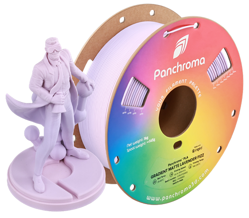 Polymaker Panchroma Matte Gradient / Rainbow PLA 1kg 1.75mm Filament (Aka PolyTerra)