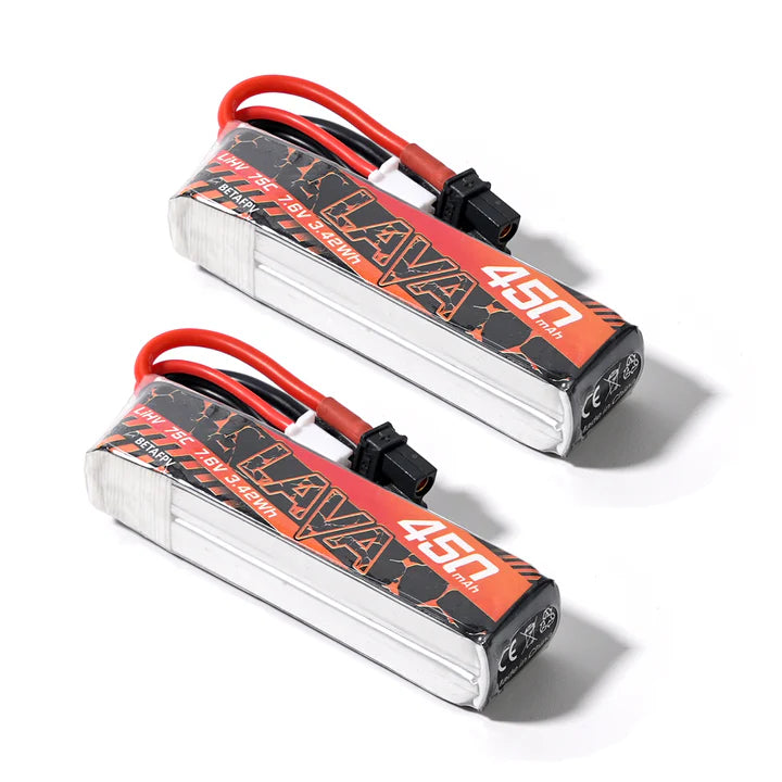 LAVA 2S 450mAh 75C Battery (2PCS) - Rising Sun FPV