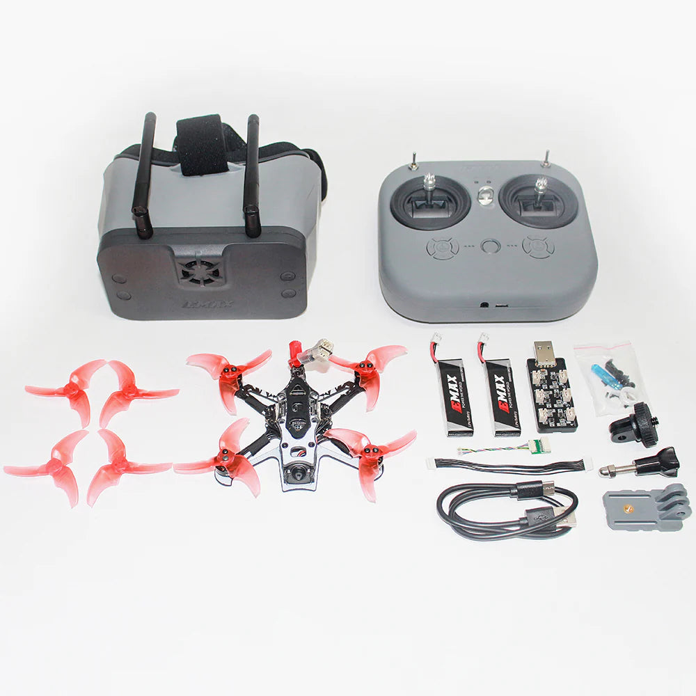 EMAX Tinyhawk III Plus Freestyle FPV Racing Drone RTF with HD Zero Plus ELRS - Rising Sun FPV