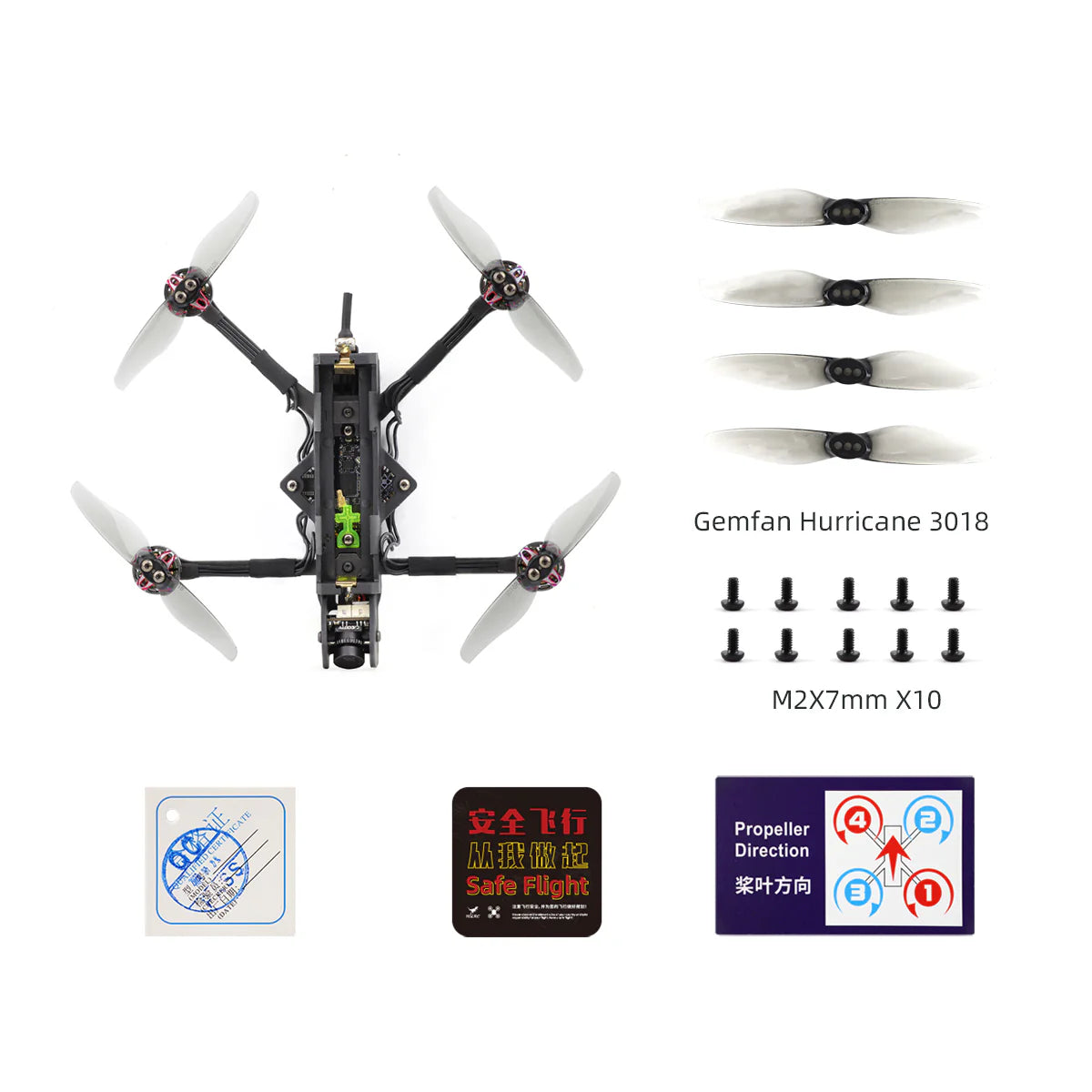Rekon 3 Nano Long Range FPV Quad - SPI ELRS 2.4