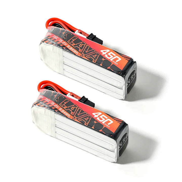 LAVA 4S 450mAh 75C Battery (2PCS) - Rising Sun FPV