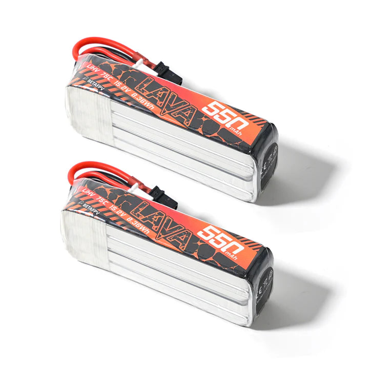 LAVA 4S 550mAh 75C Battery (2PCS) - Rising Sun FPV