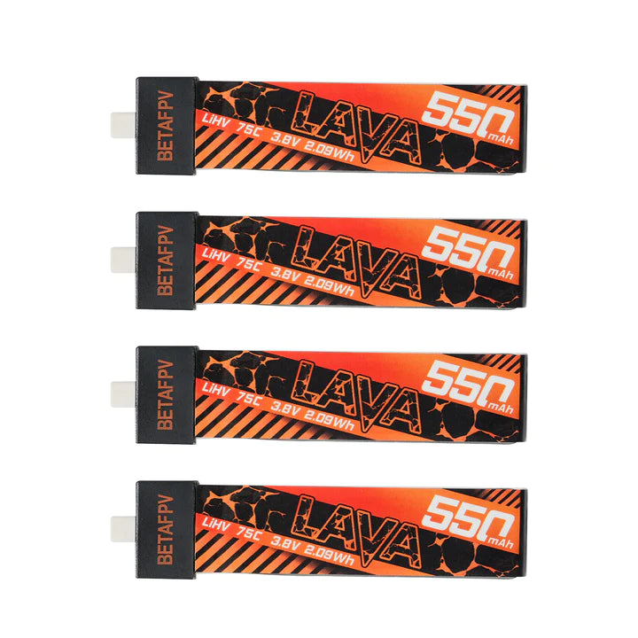 LAVA 1S 550mAh 75C Battery (4PCS)