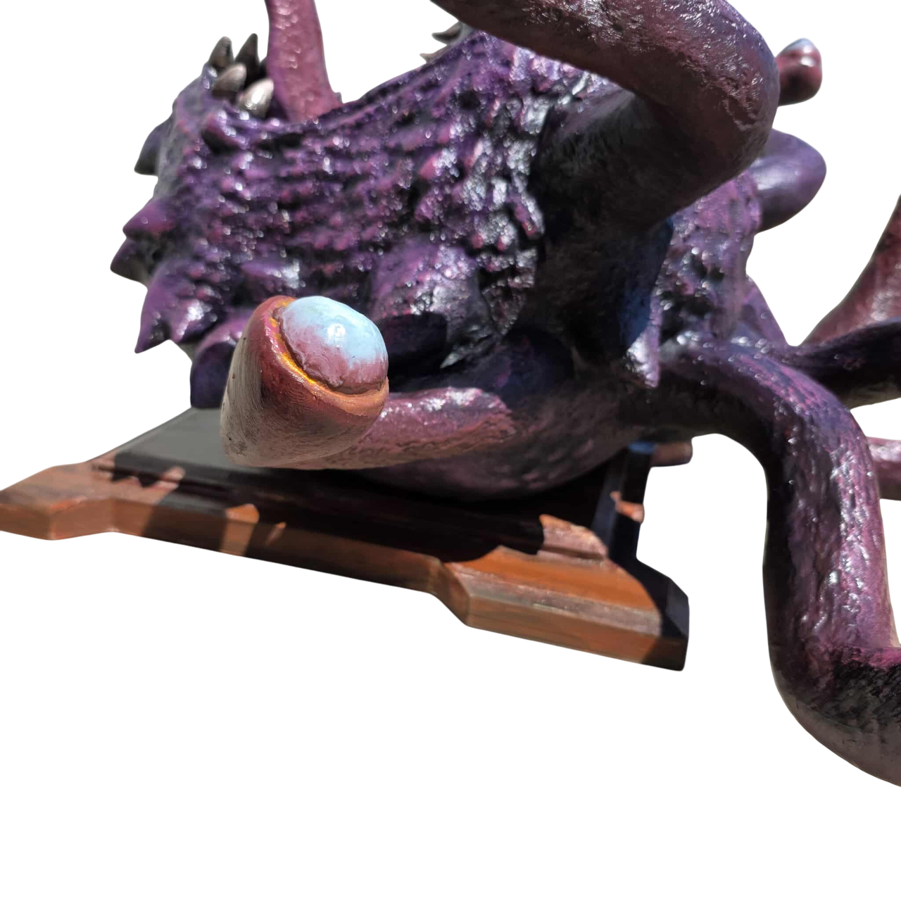 D&D Beholder Head Trophy Plaque - 3D Print/Painted